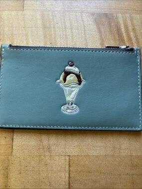 Coach 1941 Zip Card Case Holder Wallet!